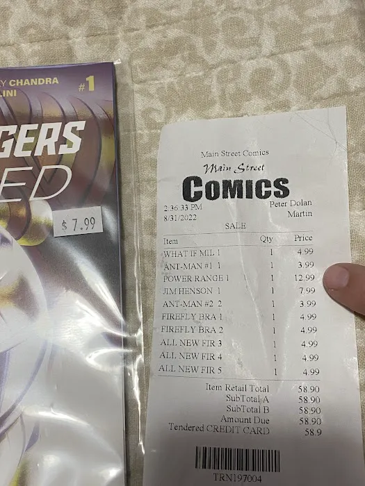 Main Street Comics 0